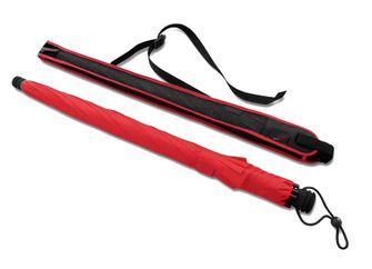 Wytrzymały i niezniszczalny parasol EuroSchirm Swing Liteflex, czerwony
