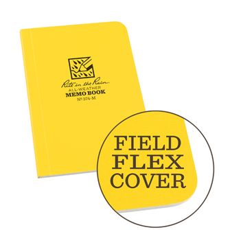 Rite in the Rain All Weather Field-Flex Book Yellow nr 374-M