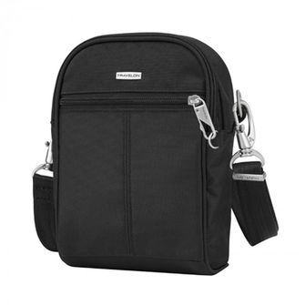 Torba na ramię Travelon Anti-Theft Black Classic Tour Bag