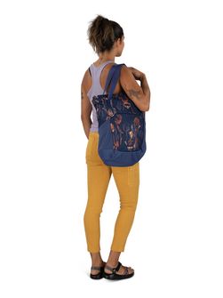 Plecak miejski OSPREY DAYLITE TOTE PACK,  wild blossom print/alkaline