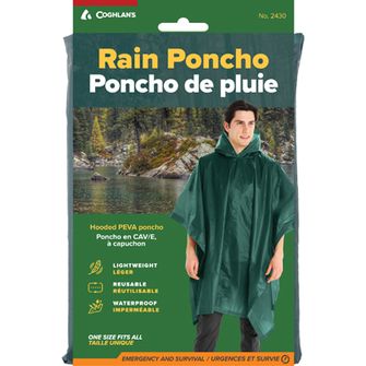 Coghlans Lekkie poncho w kolorze zielonym