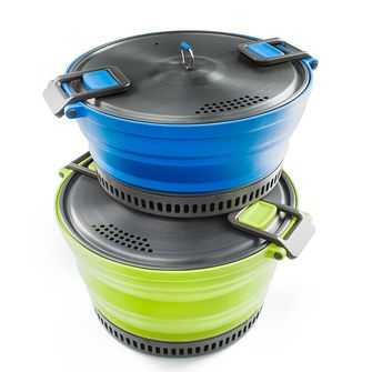 Składana doniczka GSI Outdoors Escape HS Pot 3 l, zielona