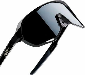 100% Okulary przeciwsłoneczne S2, Soft Tact Black