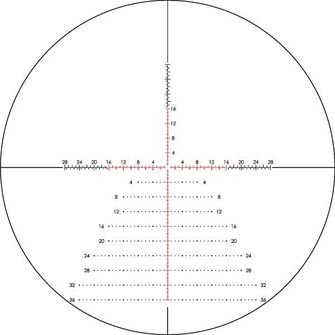 Vortex Optics Luneta Razor® HD Gen III 6-36x56 FFP EBR-7D MOA