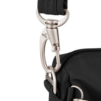 Torba na ramię z zabezpieczeniem przed kradzieżą Travelon Black Crossbody Classic