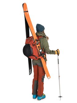 Plecak narciarski OSPREY SOPRIS 30,  emberglow orange