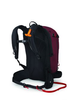 Plecak narciarski OSPREY SOELDEN PRO AVY 32 II,  red mountain