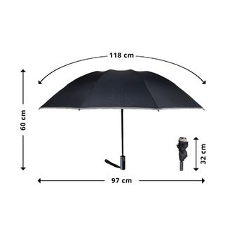 Parasol Origin Outdoors Reverse czarny