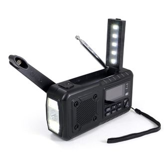 Origin Outdoors Radio Crank Multi DAB+ czarny 4000 mAh