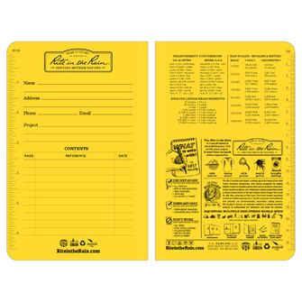 Rite in the Rain All Weather Field-Flex Book Yellow nr 374