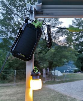 Origin Outdoors Podłączana lampa LED niebieska 200 lumenów ciepła biel