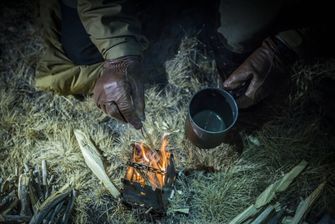 Helikon-Tex Rękawice do cięcia drewna - brązowe