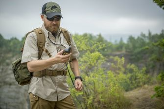 Helikon-Tex Koszula DEFENDER Mk2 z krótkim rękawem - PolyCotton Ripstop - czarna