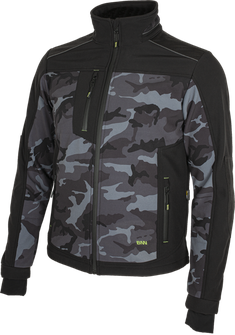 Kurtka softshell CAMOS marki BENNON, czarny/szary