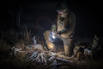 Helikon-Tex Rękawice do cięcia drewna - brązowe