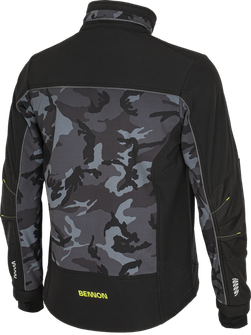 Kurtka softshell CAMOS marki BENNON, czarny/szary