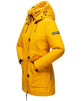 Damska kurtka zimowa Navahoo z kapturem Freezestoorm, żółta