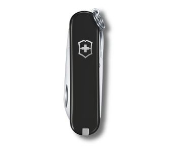 Nóż wielofunkcyjny Victorinox Classic SD Colors Dark Illusion 58 mm, czarny, 7 funkcji