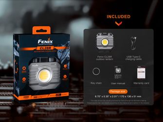 Fenix ​​​​CL28R światło robocze i power bank
