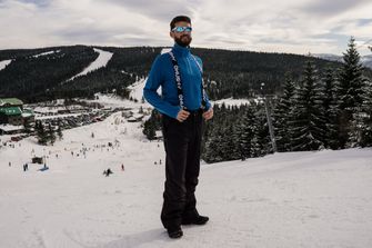 Męskie spodnie narciarskie Husky Mitaly M niebieski