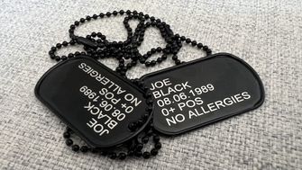 Grawerowanie nieśmiertelników - Dog Tags