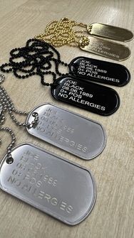 Grawerowanie nieśmiertelników - Dog Tags