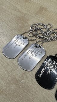 Grawerowanie nieśmiertelników - Dog Tags