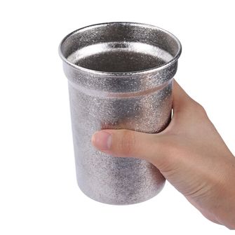 Silverant Krystaliczna tytanowa szklanka do piwa 400 ml