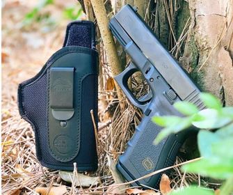Falco Smith IWB nylonowa kabura wewnętrzna Glock 26, czarna, prawa