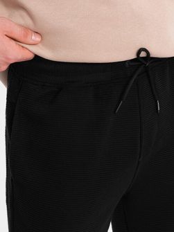 Męskie spodnie dresowe Ombre Jogger V1, czarne
