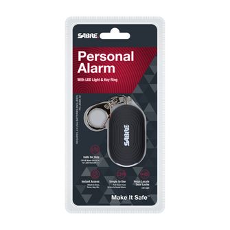 SABRE RED Alarm osobisty z podświetleniem, 130 dB