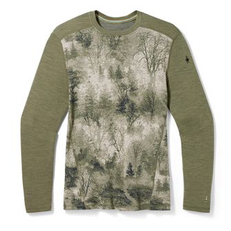 Smartwool, koszulka funkcyjna z długim rękawem M MERINO 250 BASELAYER CREW BOXED, winter moss forest