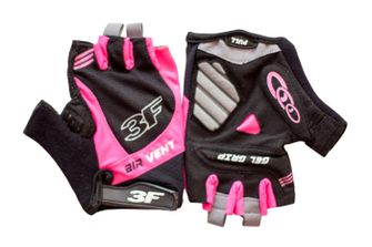 Rękawiczki kolarskie 3F Vision Air vent, różowe