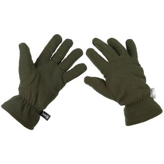 Rękawice MFH Fleece z izolacją 3M™ Thinsulate™, zielony OD