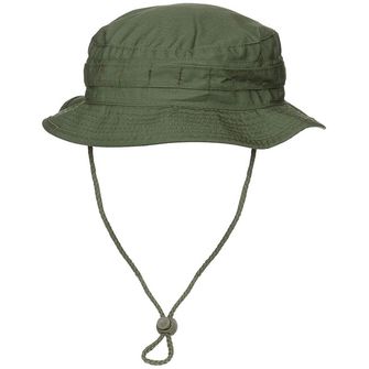 Czapka MFH GB Bush Rip Stop ze sznurkiem ściągającym, OD green