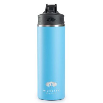 GSI Outdoors Thermo Bottle Microlite 710 Straw Top 710 ml, szafirowy