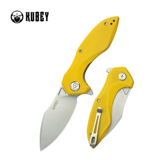 Nóż do zamykania KUBEY Noble Yellow