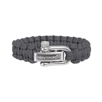 Pentagon paracord bransoletka 2.0, szare