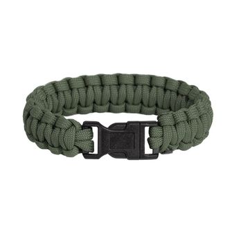 Pentagon parakord bransoletka Pselion, Camo green