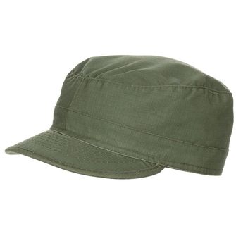 MFH American Field Cap BDU Rip Stop, OD green-stonewashed